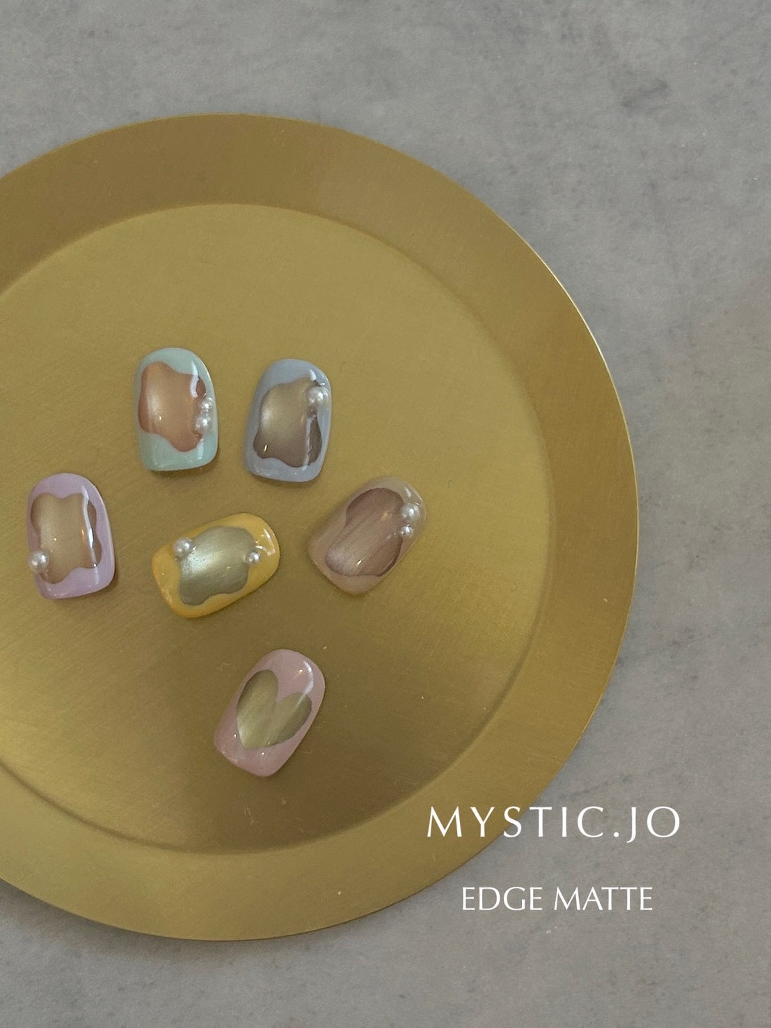 【MYSTIC JO.】EDGE MATTE / EM-13~18 (6color)
