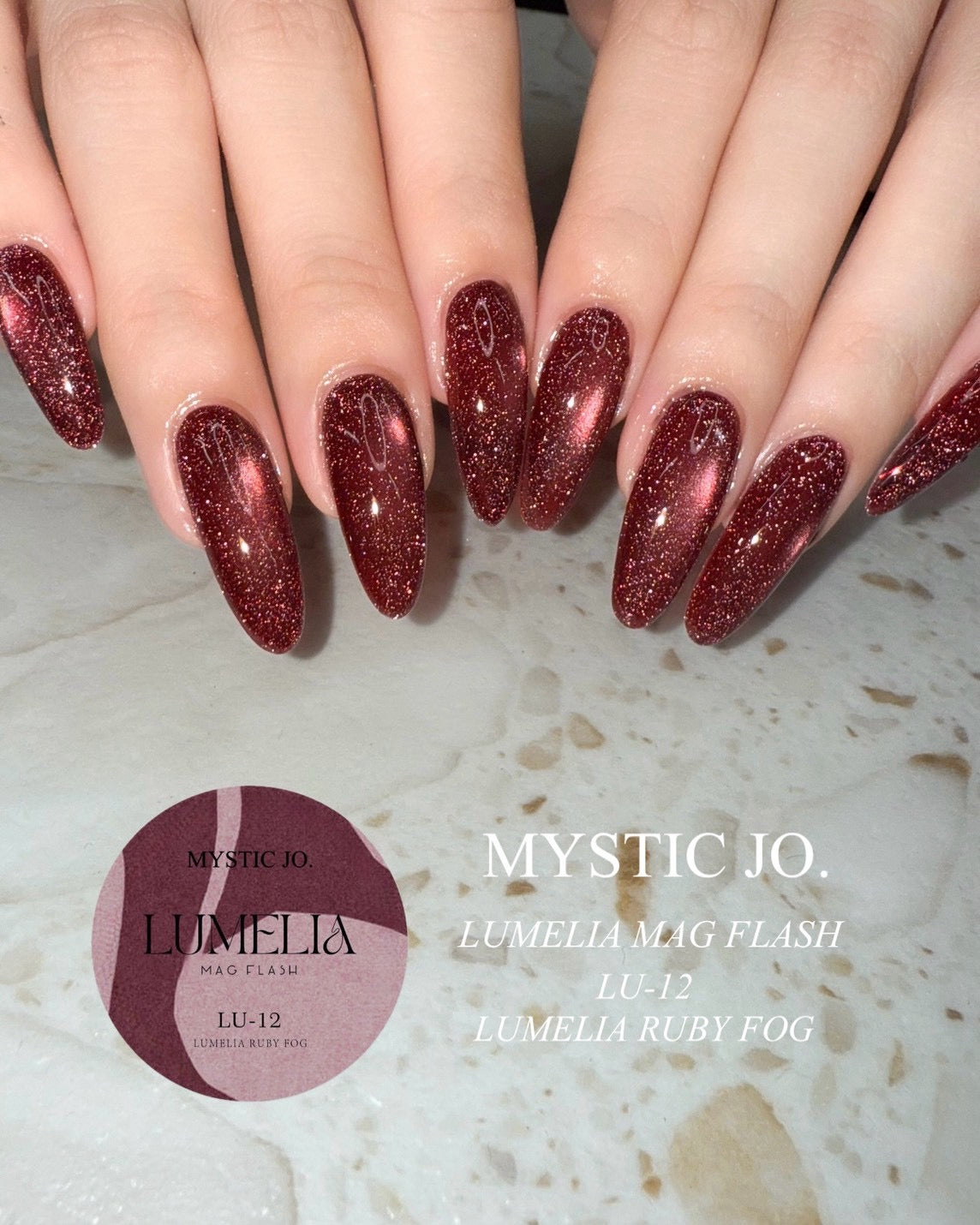 【MYSTIC JO.】LUMELIA MAG FLASH 07~12 (6color)