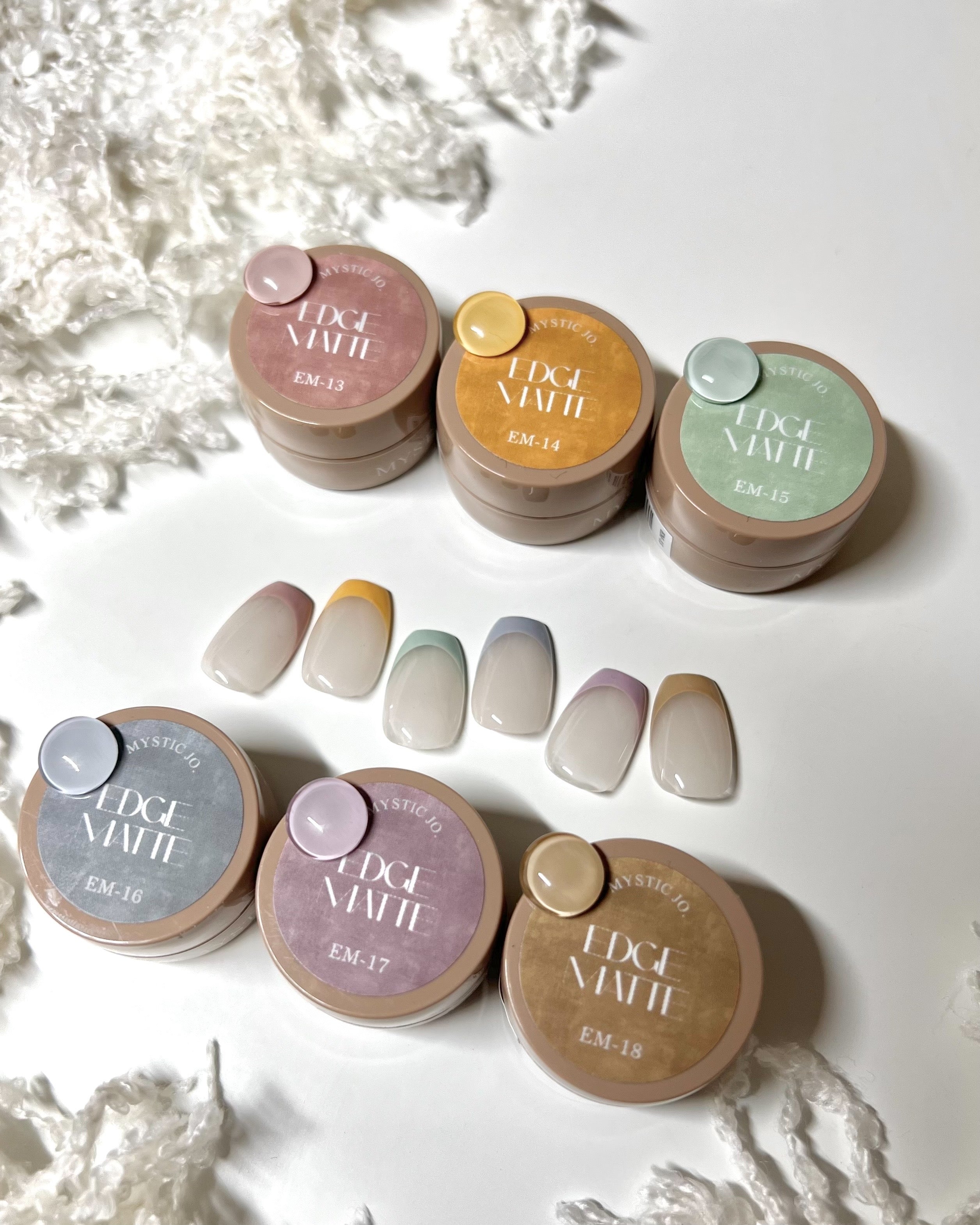 【MYSTIC JO.】EDGE MATTE / EM-13~18 (6color)