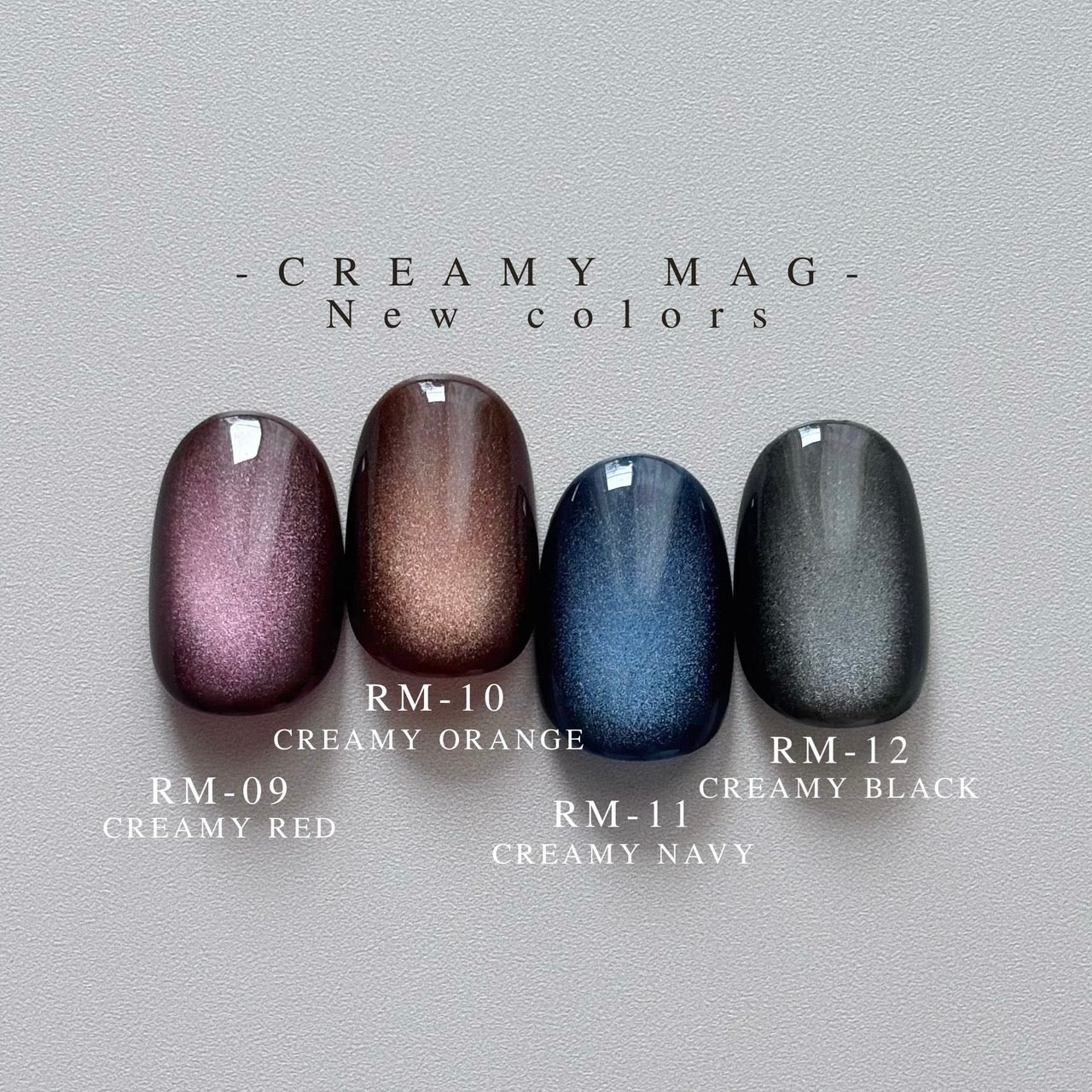 【QUE】CREAMY MAG(RM series)全12色