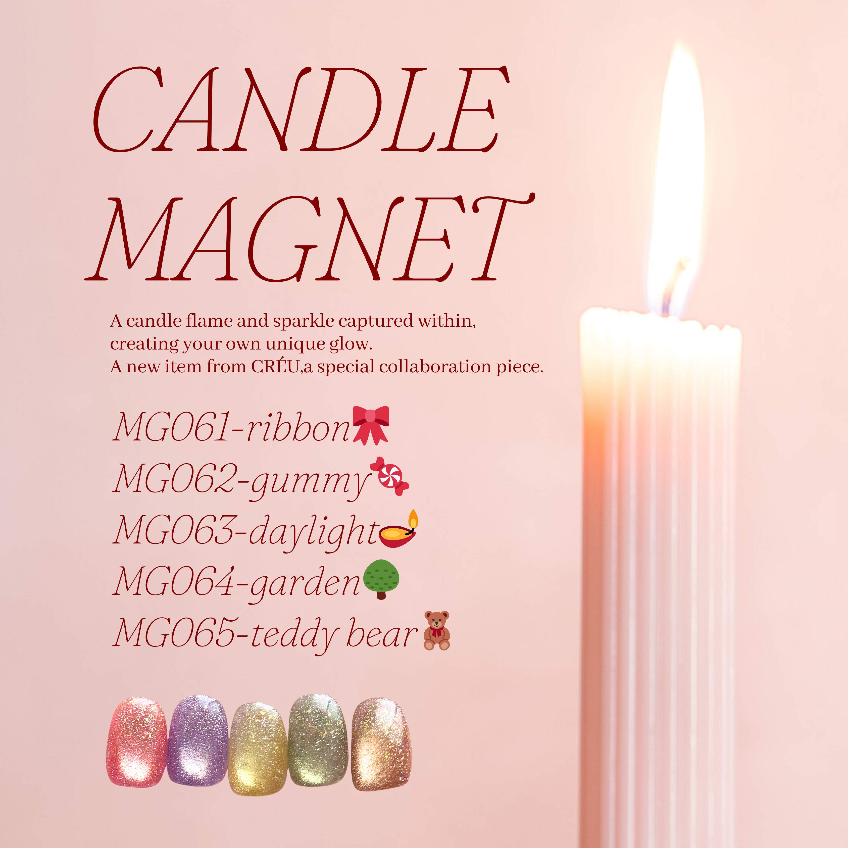 【CRÉU】【MYSTIC JO.】CANDLE MAG