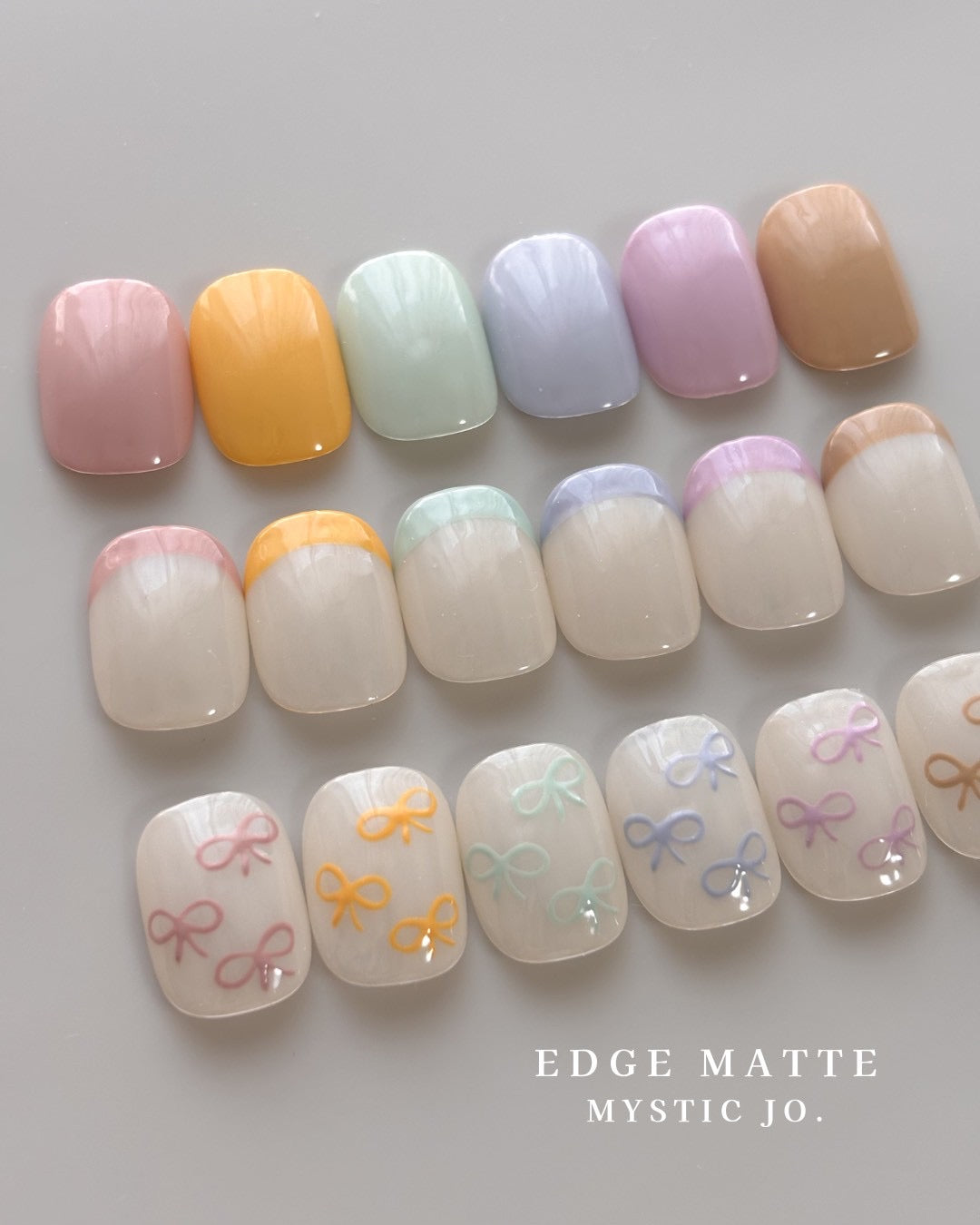 【MYSTIC JO.】EDGE MATTE / EM-13~18 (6color)