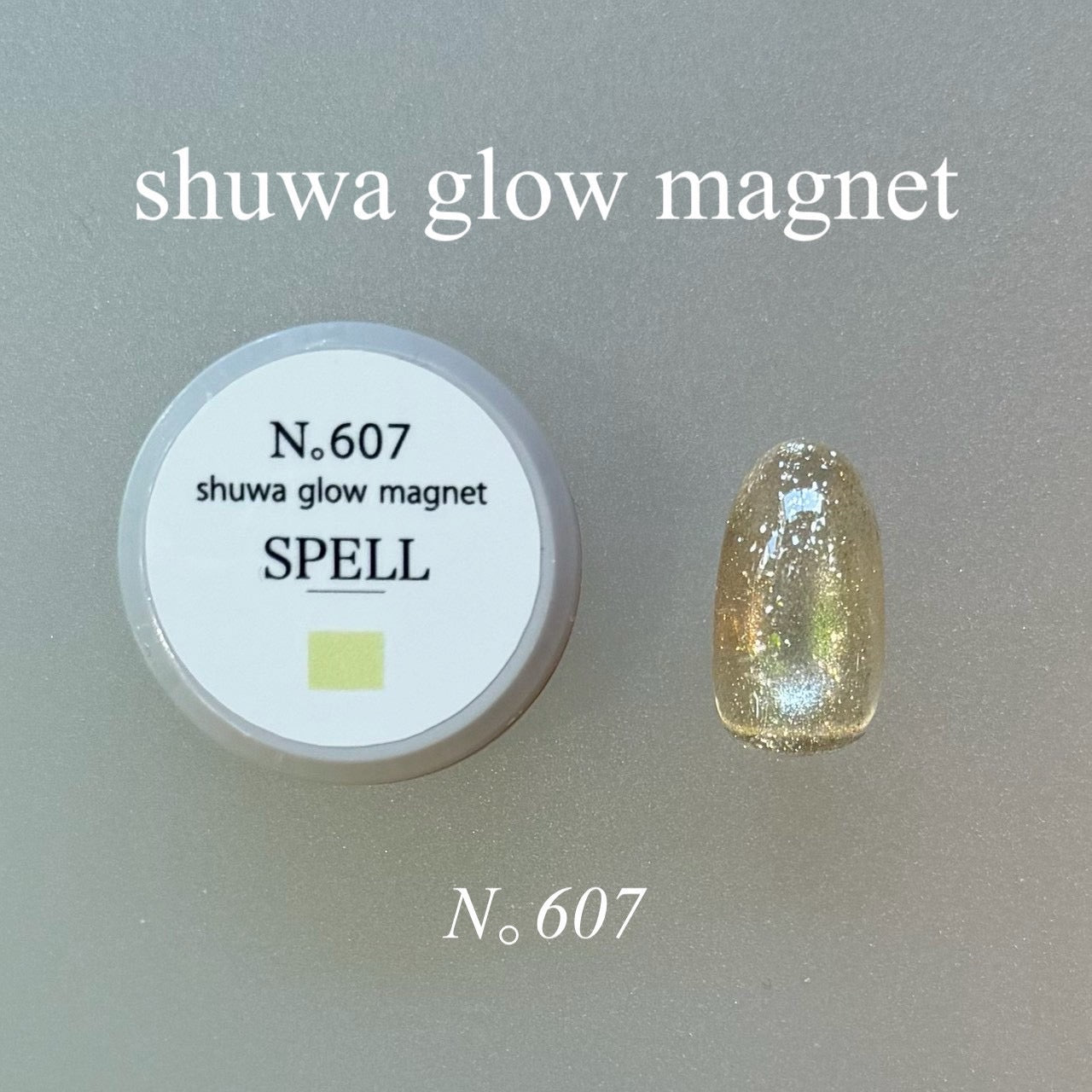 【SPELL】shuwa glow magnet 601~610 (10color)