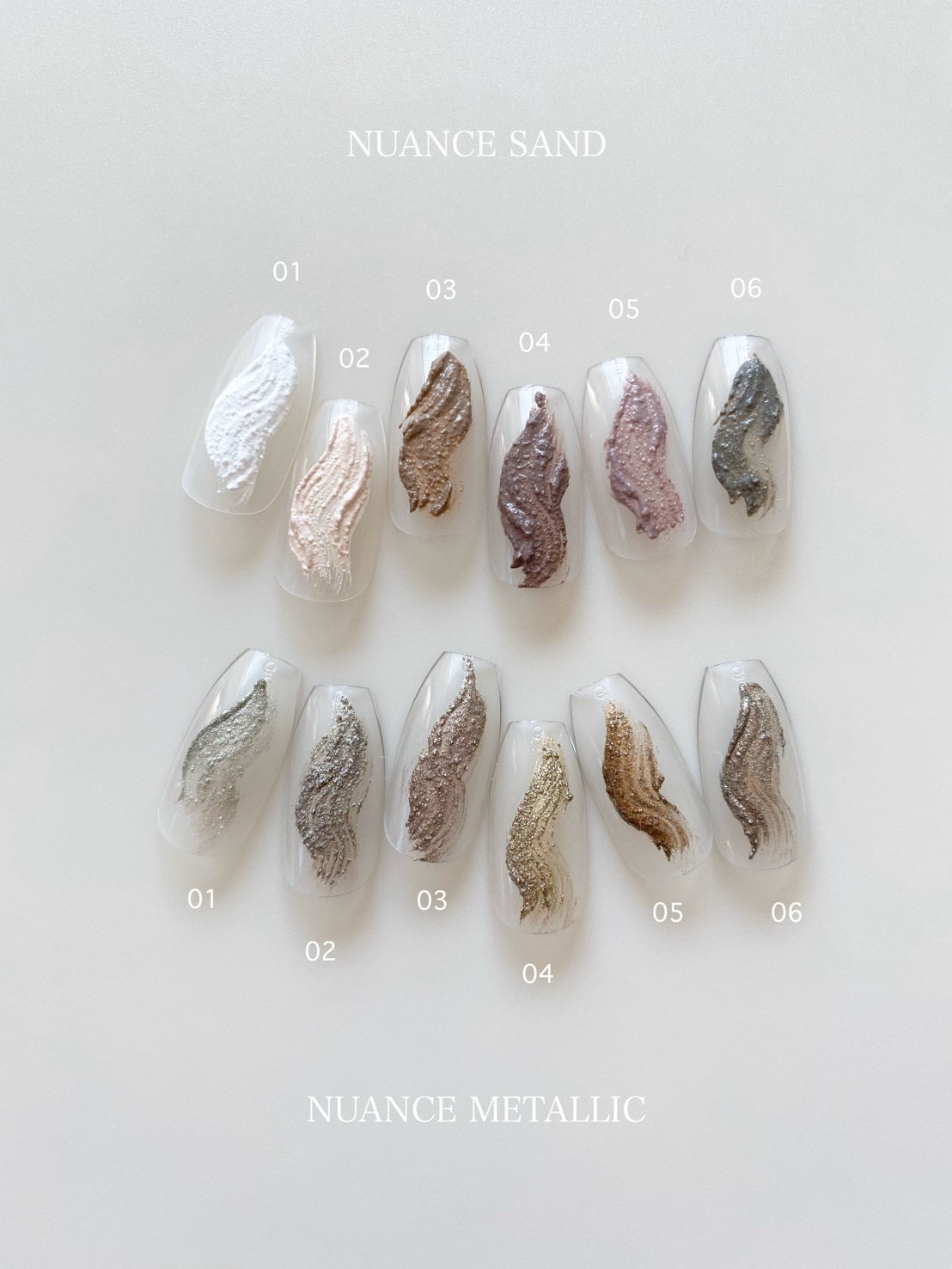 【MYSTIC JO.】NUANCE METALLIC (6color)