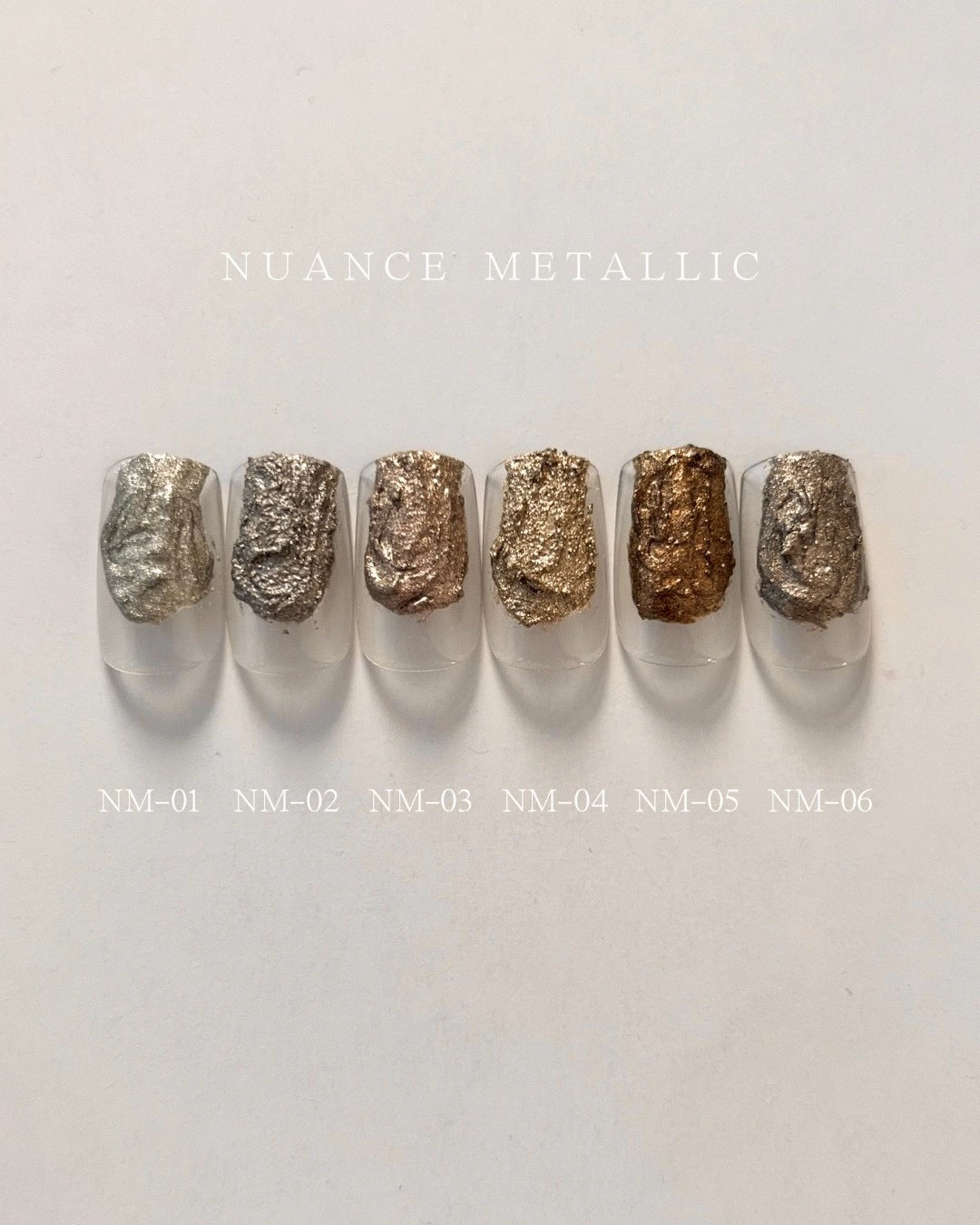 【MYSTIC JO.】NUANCE METALLIC (6color)