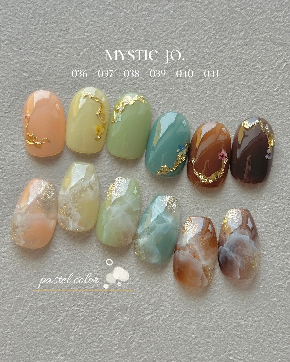 MYSTIC JO.】MYSTIC GEL 036~041 / 7th edition – J.O.ONLINE