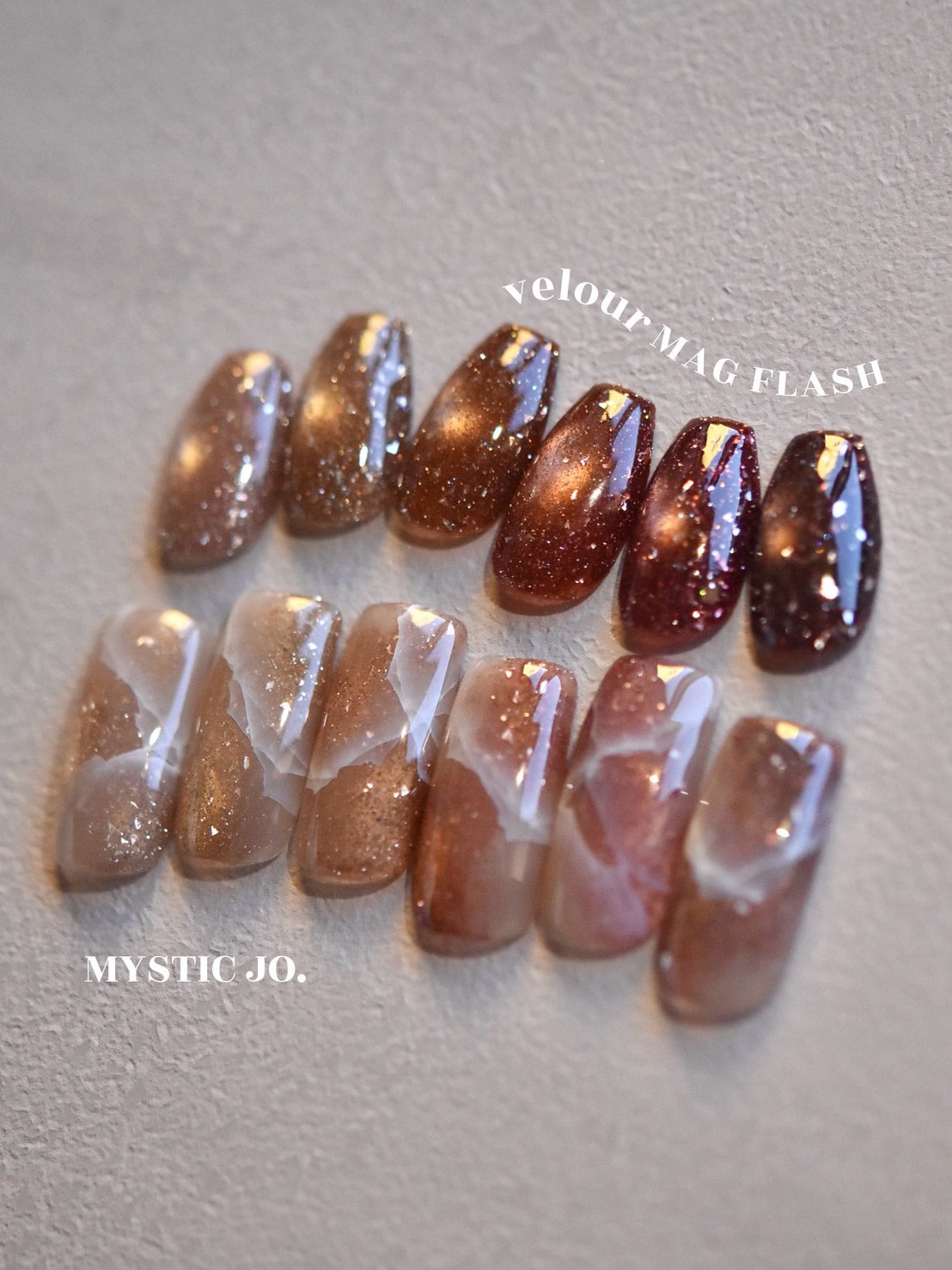 【MYSTIC JO.】VELOUR MAG FLASH / VE-01~06 (6color)