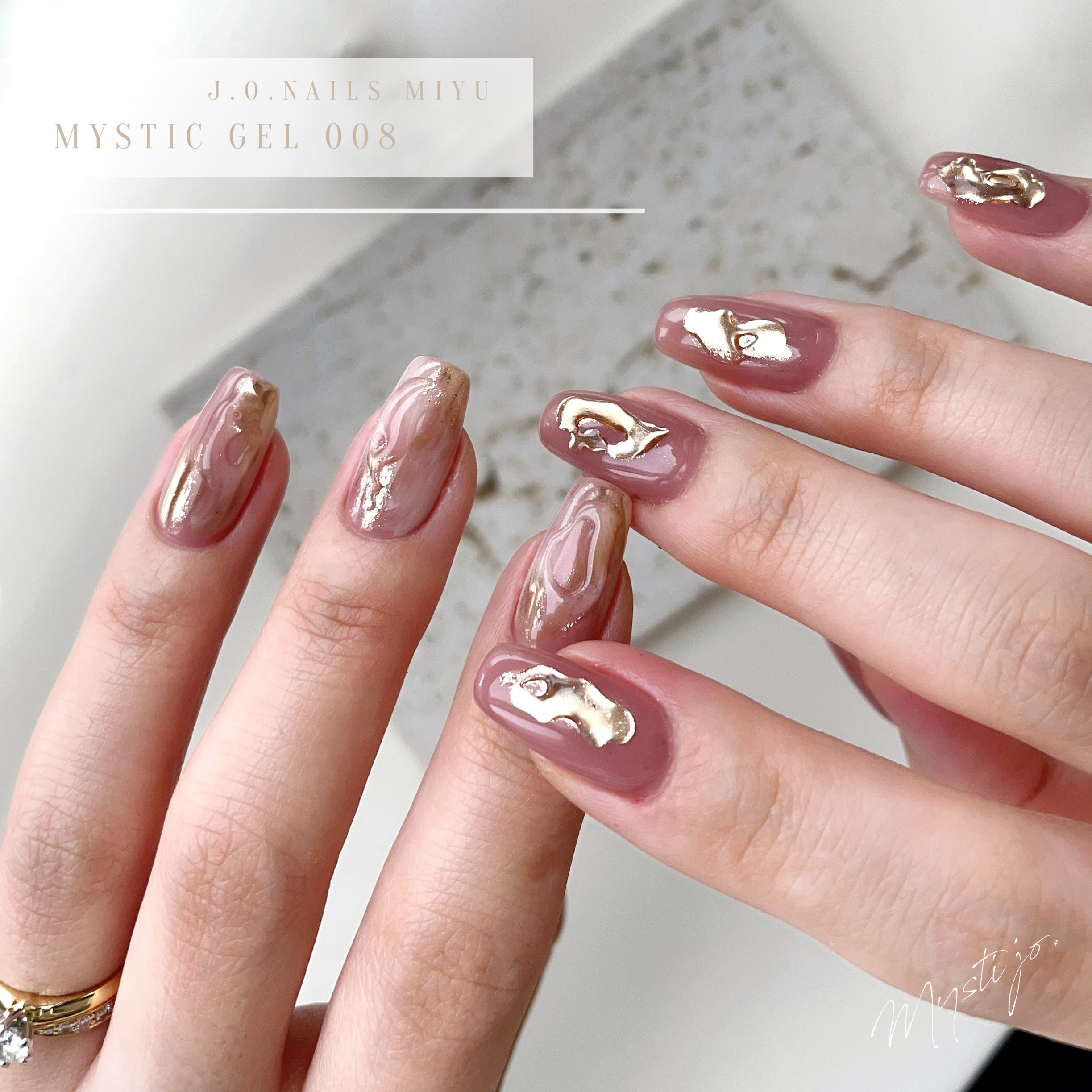 mystic jo. カラージェル 61色セット　カラーチャート付き MYSTIC JO.】MYSTIC GEL 006〜011 / セット | J.O.NAILS STORE