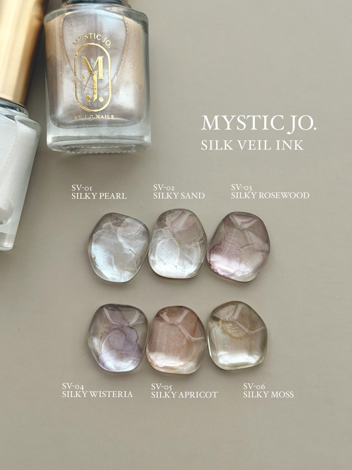 【MYSTIC JO.】SILK VEIL INK  (6color)