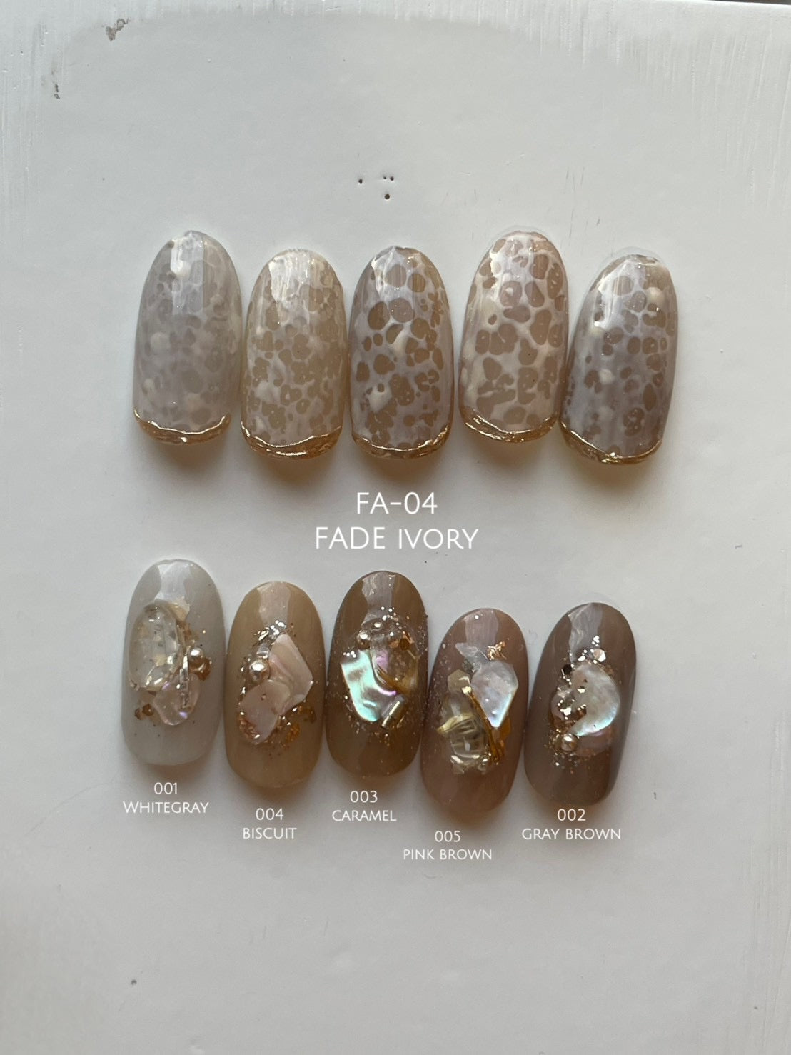 【MYSTIC JO.】FADE MOOD(CLEAR BASE+6color)