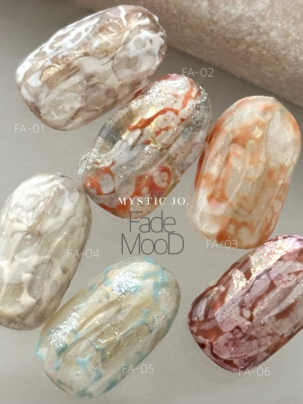 【MYSTIC JO.】FADE MOOD(CLEAR BASE+6color)