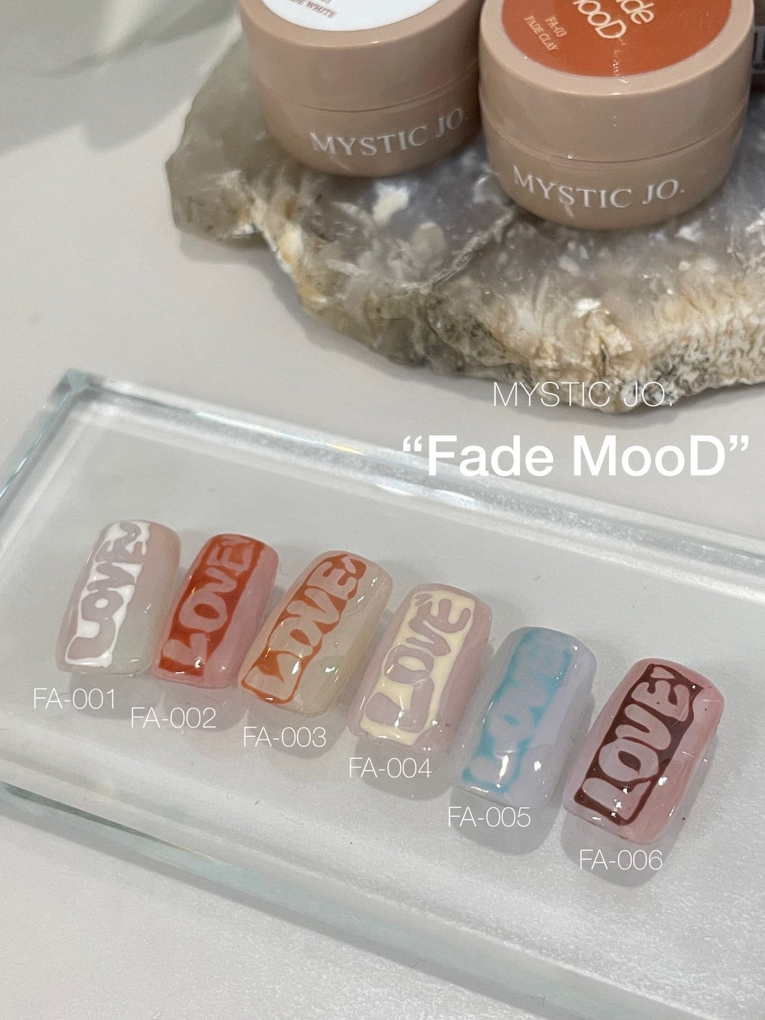 【MYSTIC JO.】FADE MOOD(CLEAR BASE+6color)
