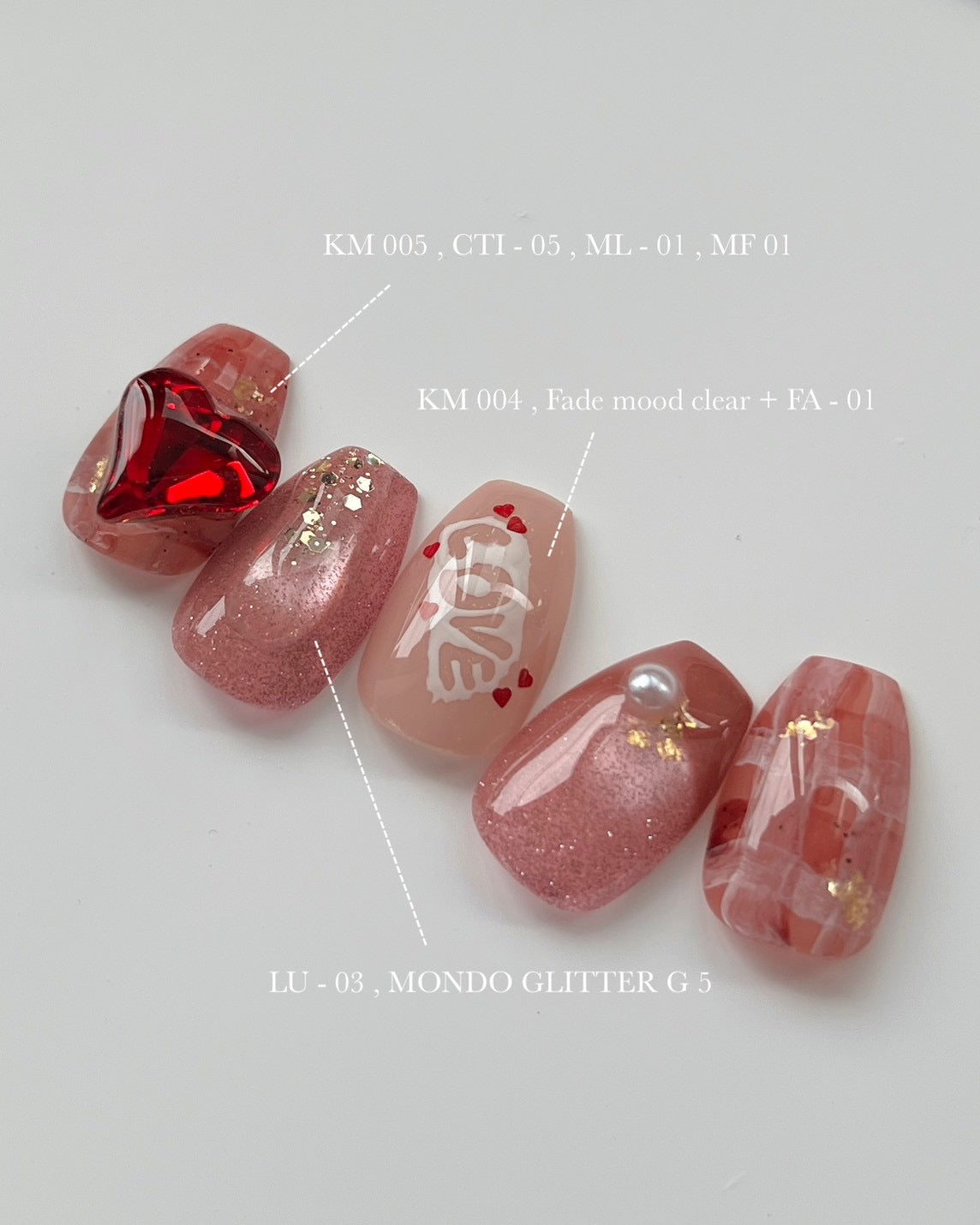 【MYSTIC JO.】FADE MOOD(CLEAR BASE+6color)