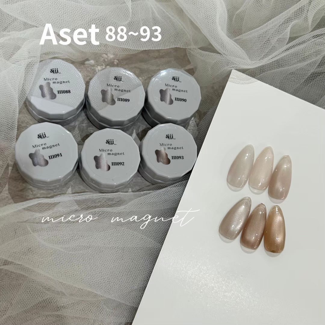 【&iii】micro magnet gel III088~III105 (18color)