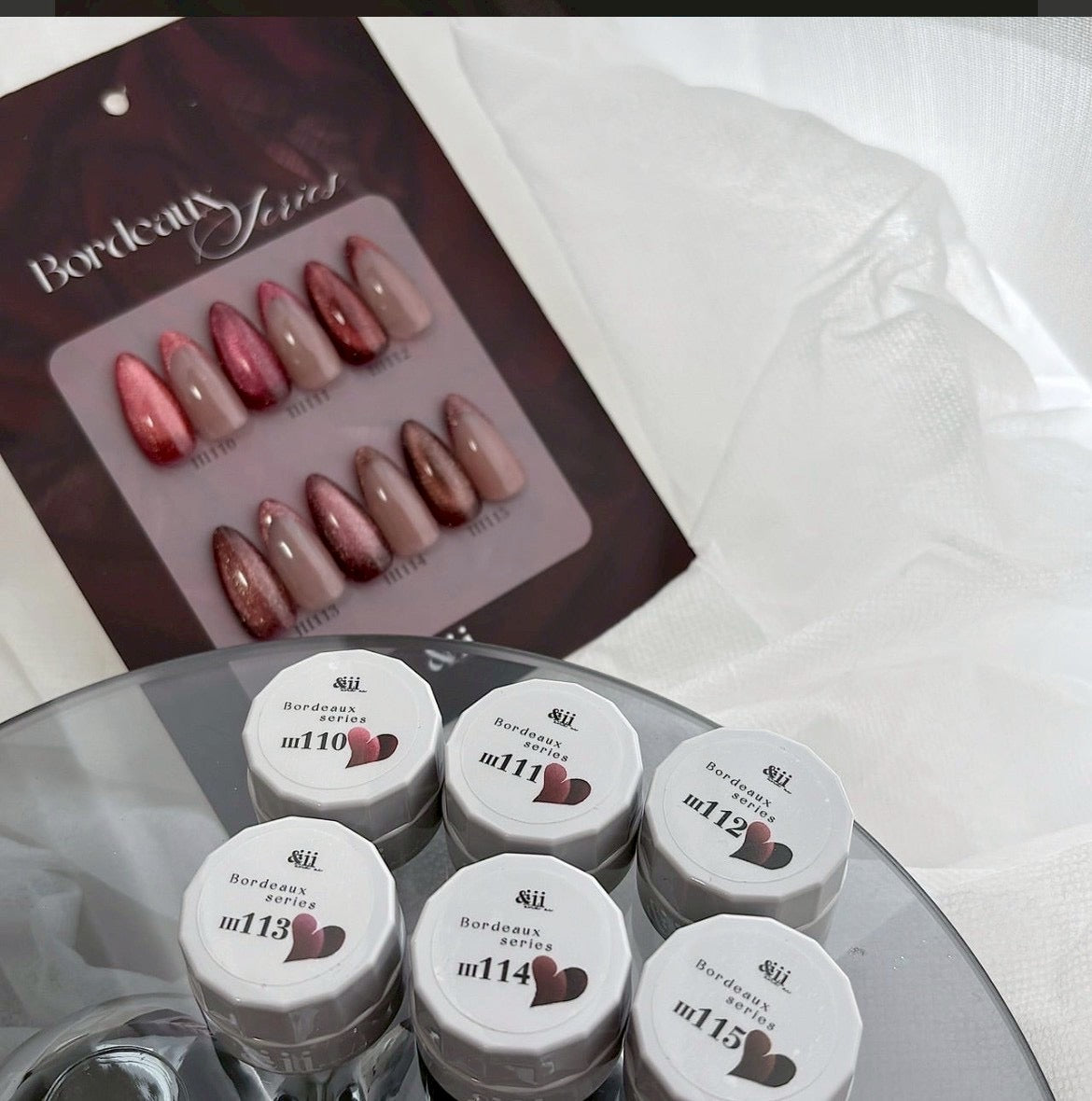 【&iii】Bordeaux magnet gel III110~III115(6color)
