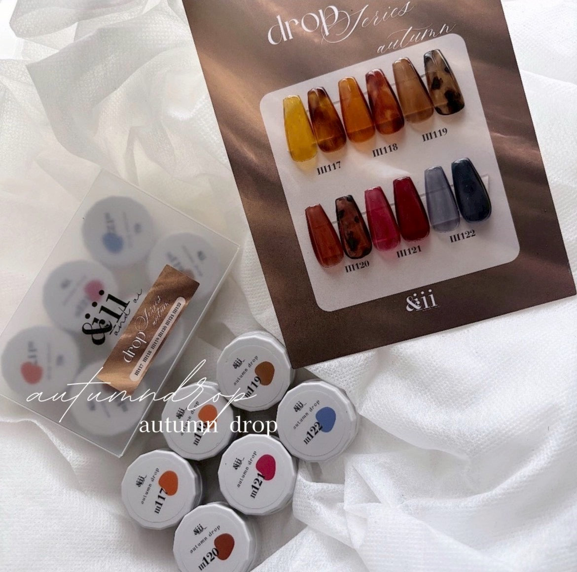 【&iii】Autumn drop gel III117~III122(6color)