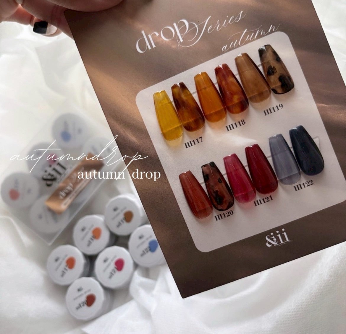 【&iii】Autumn drop gel III117~III122(6color)