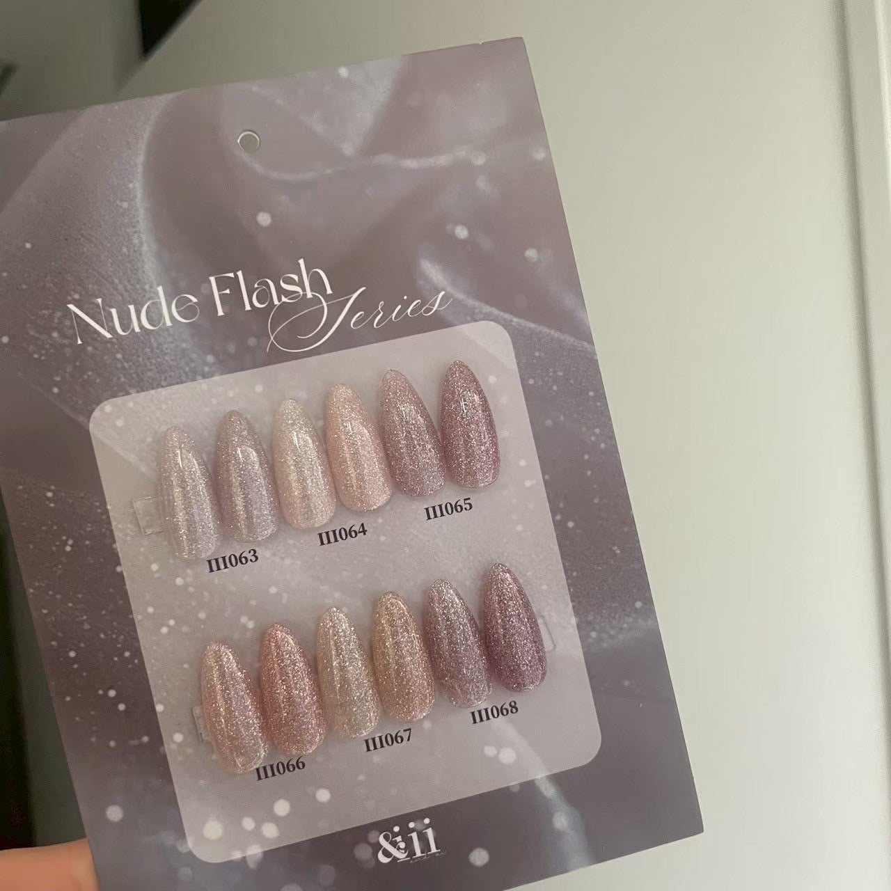 【&iii】nude flash gel III063~III068(6color)