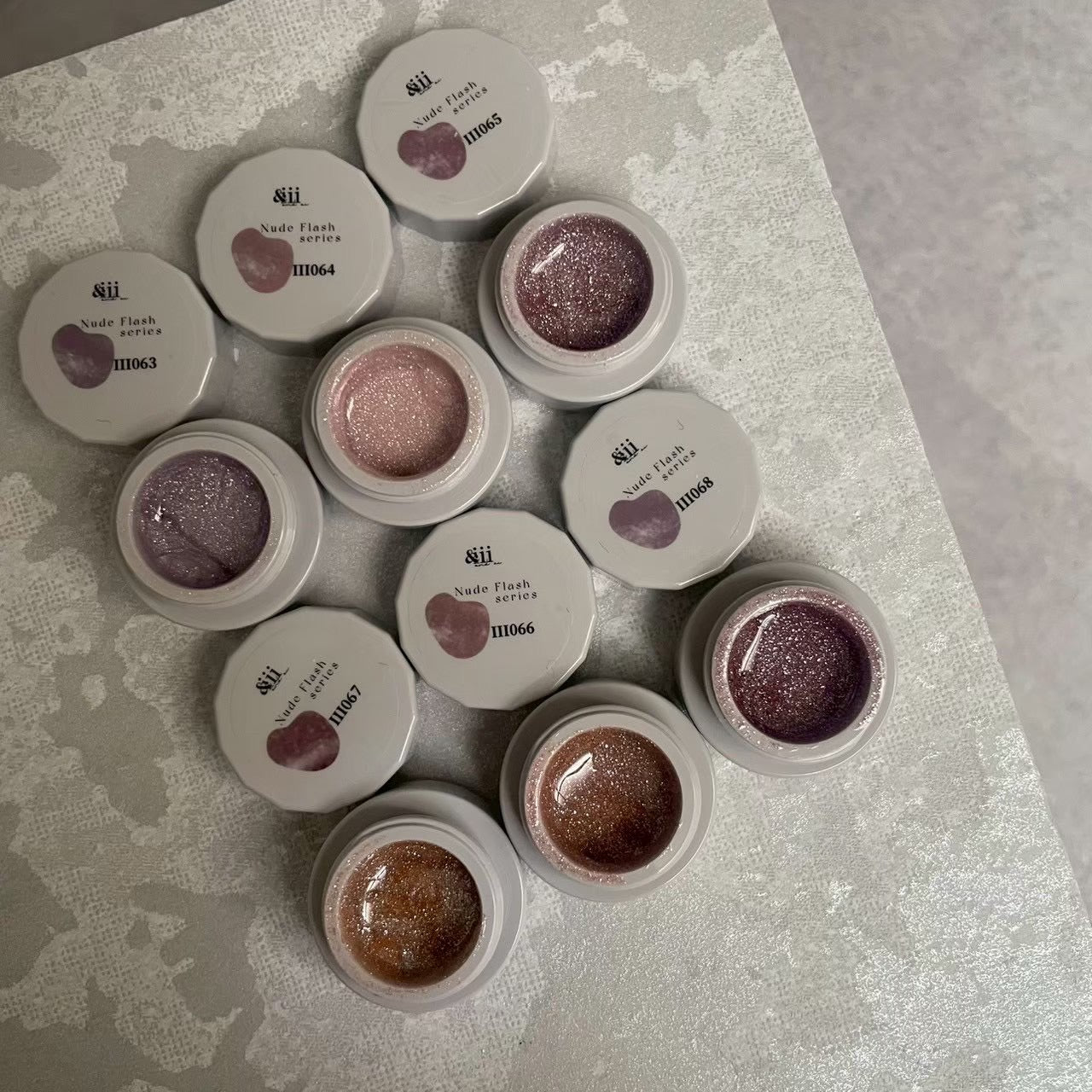 【&iii】nude flash gel III063~III068(6color)