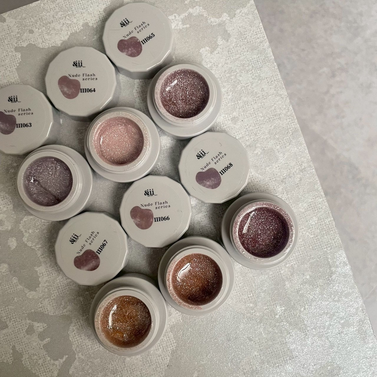 【&iii】nude flash gel III063~III068(6color)