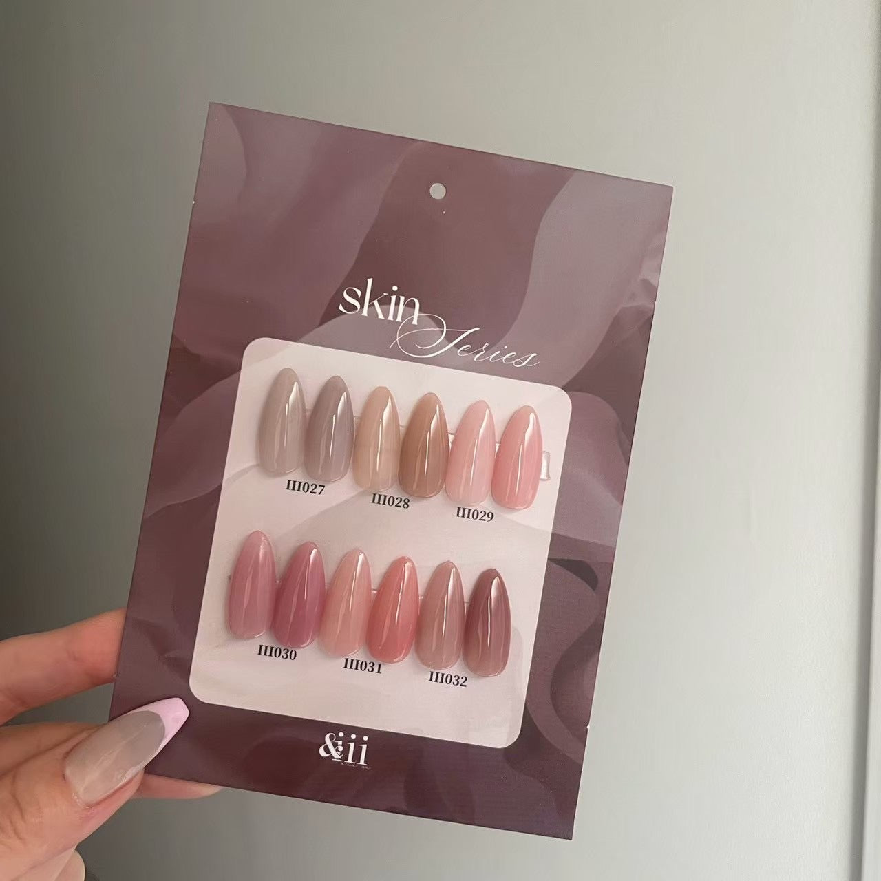 【&iii】skin gel III027~III032(6color)