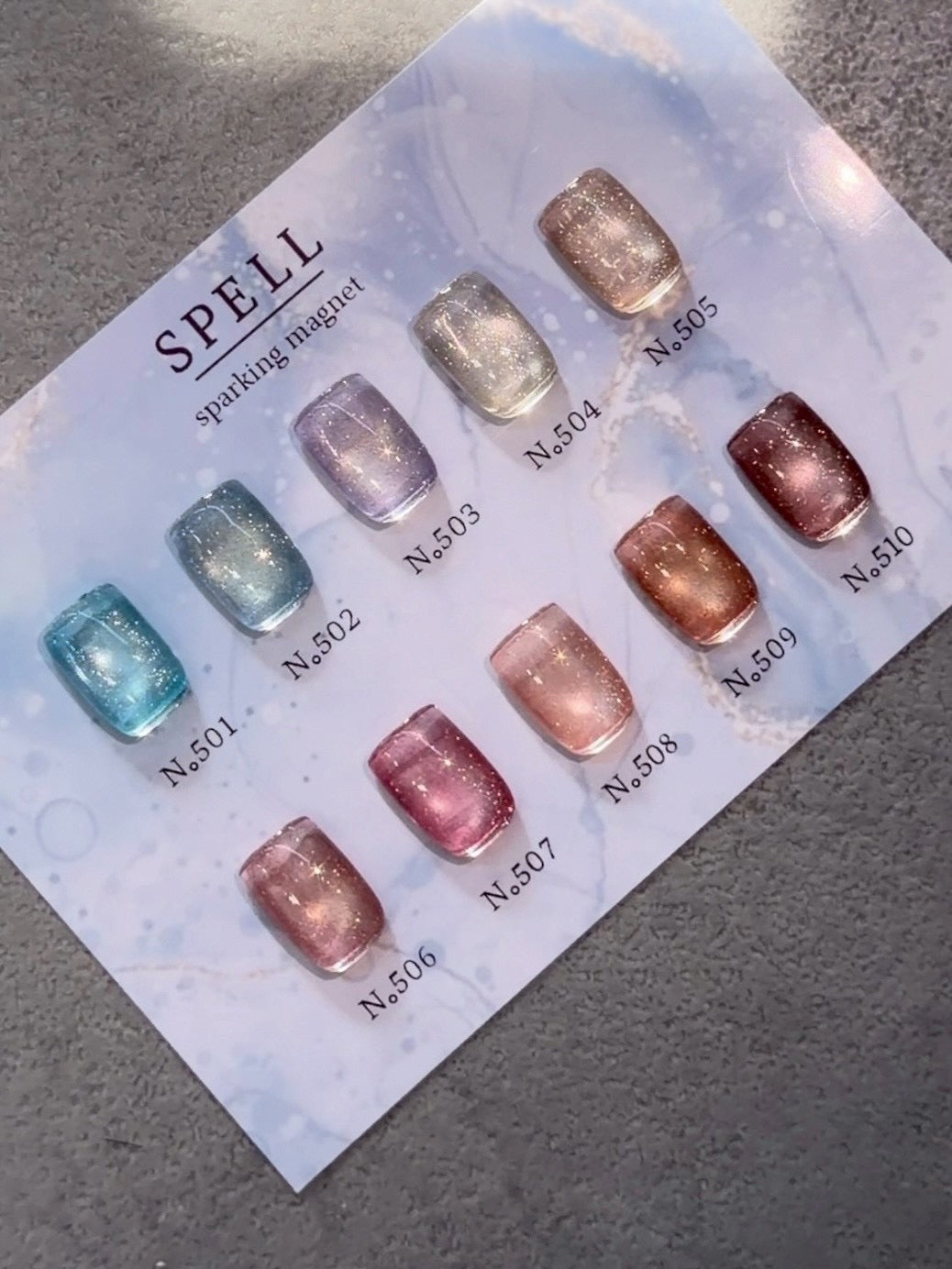 【SPELL】sparking magnet 501~510 (10color)