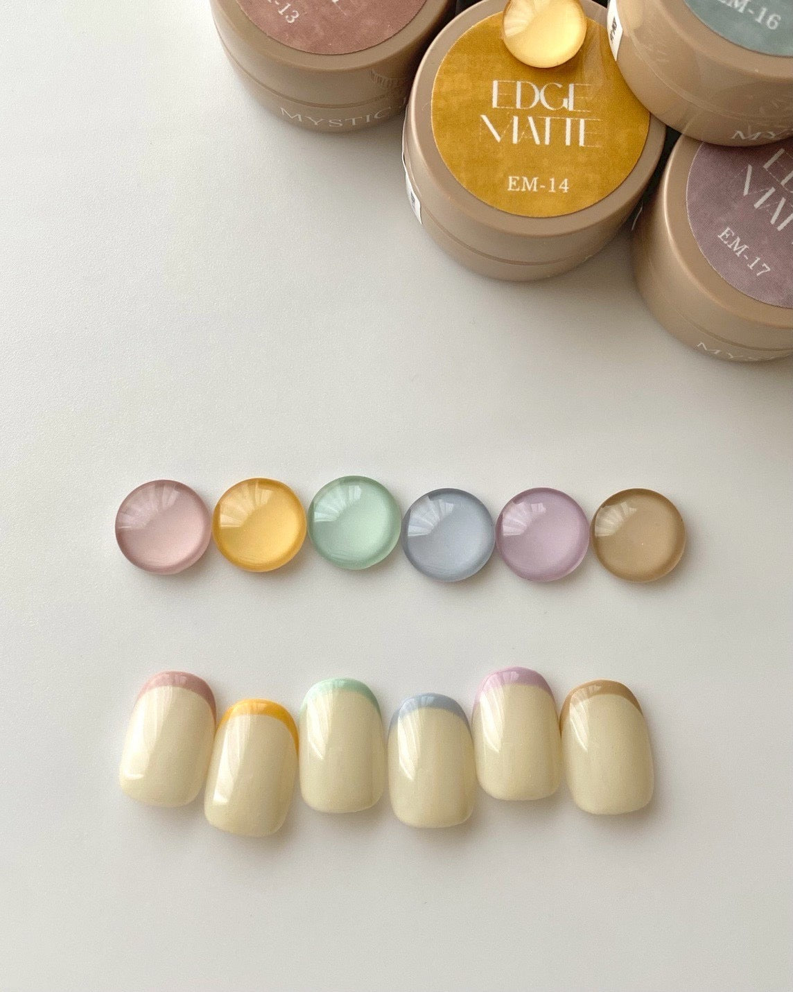 【MYSTIC JO.】EDGE MATTE / EM-13~18 (6color)
