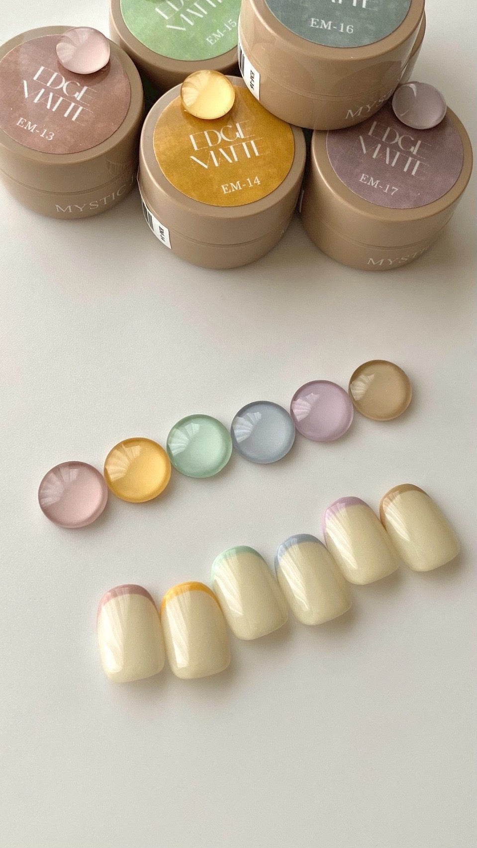 【MYSTIC JO.】EDGE MATTE / EM-13~18 (6color)