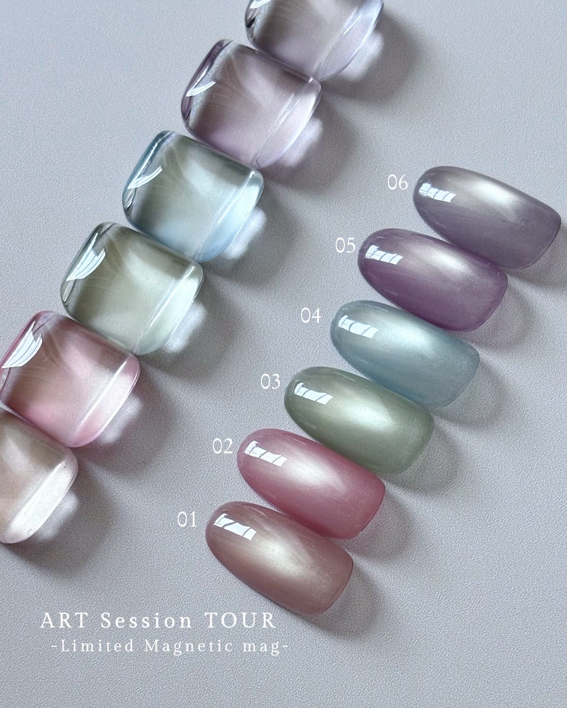 【MYSTIC JO.】ART SESSION TOUR 限定マグネットジェル 全6色セット