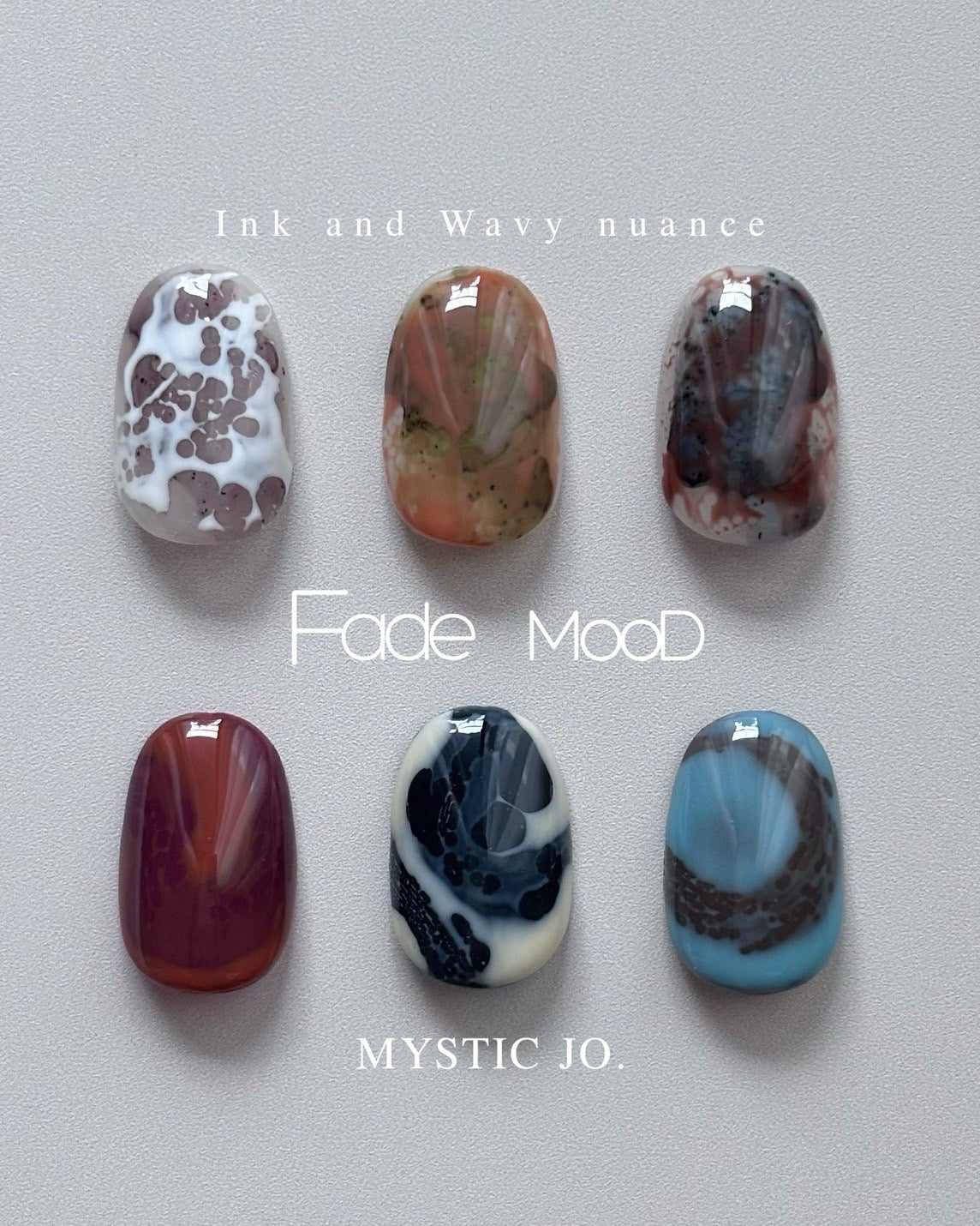 【MYSTIC JO.】FADE MOOD(CLEAR BASE+6color)