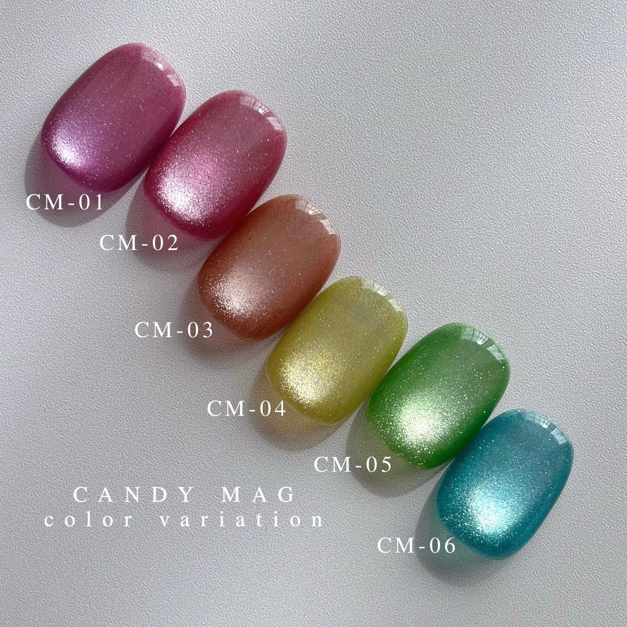 【QUE】CANDY MAG(CM series)全6色