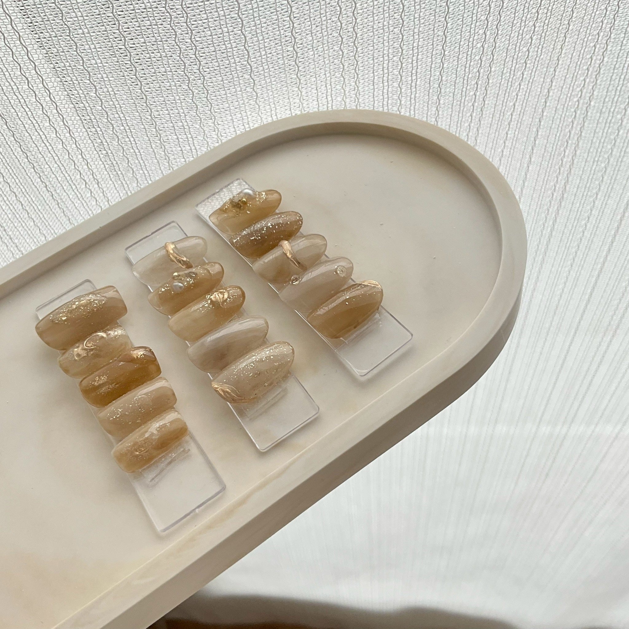 【atelier MELLOW】marble plate “beige”