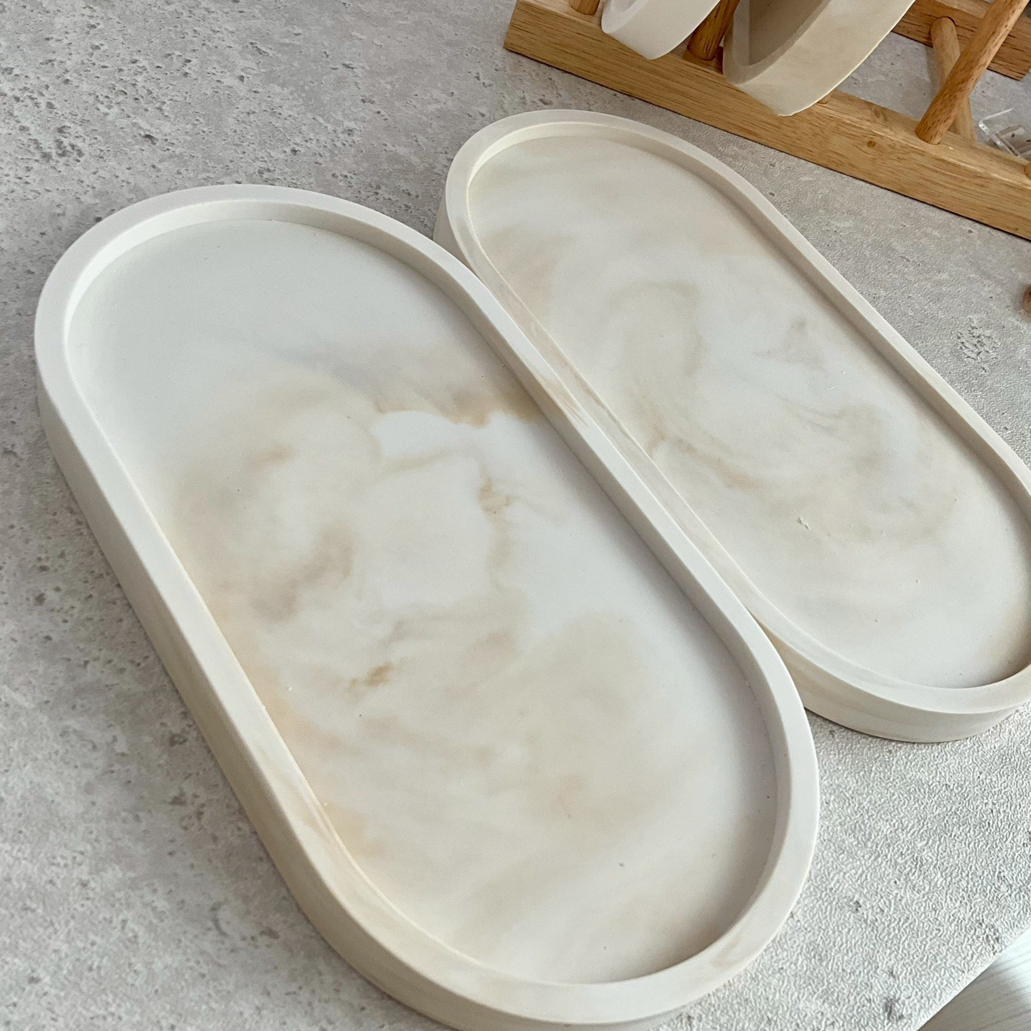 【atelier MELLOW】marble plate “beige”