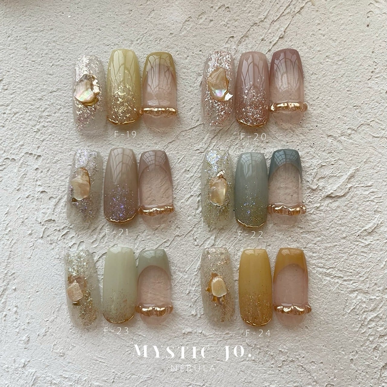 【MYSTIC JO.】MYSTIC FLAKE "nebula" / F19〜24