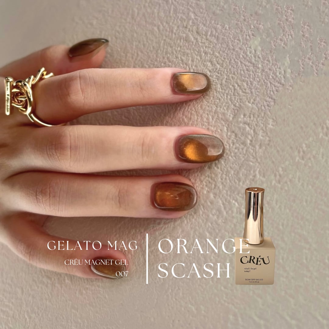 【CRÉU】 GELATO MAG (007 orange scash)